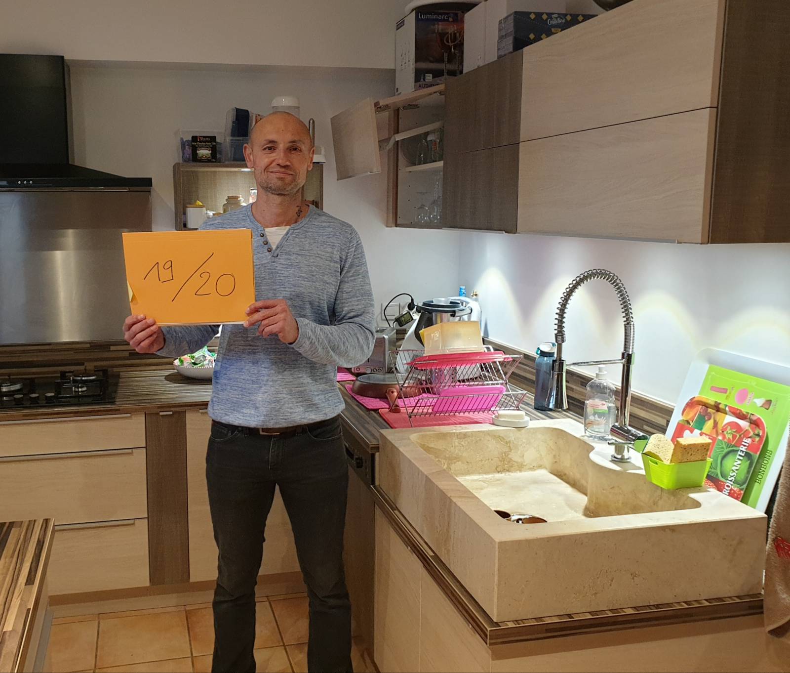 Cuisine moderne et lumineuse à Vitrolles 