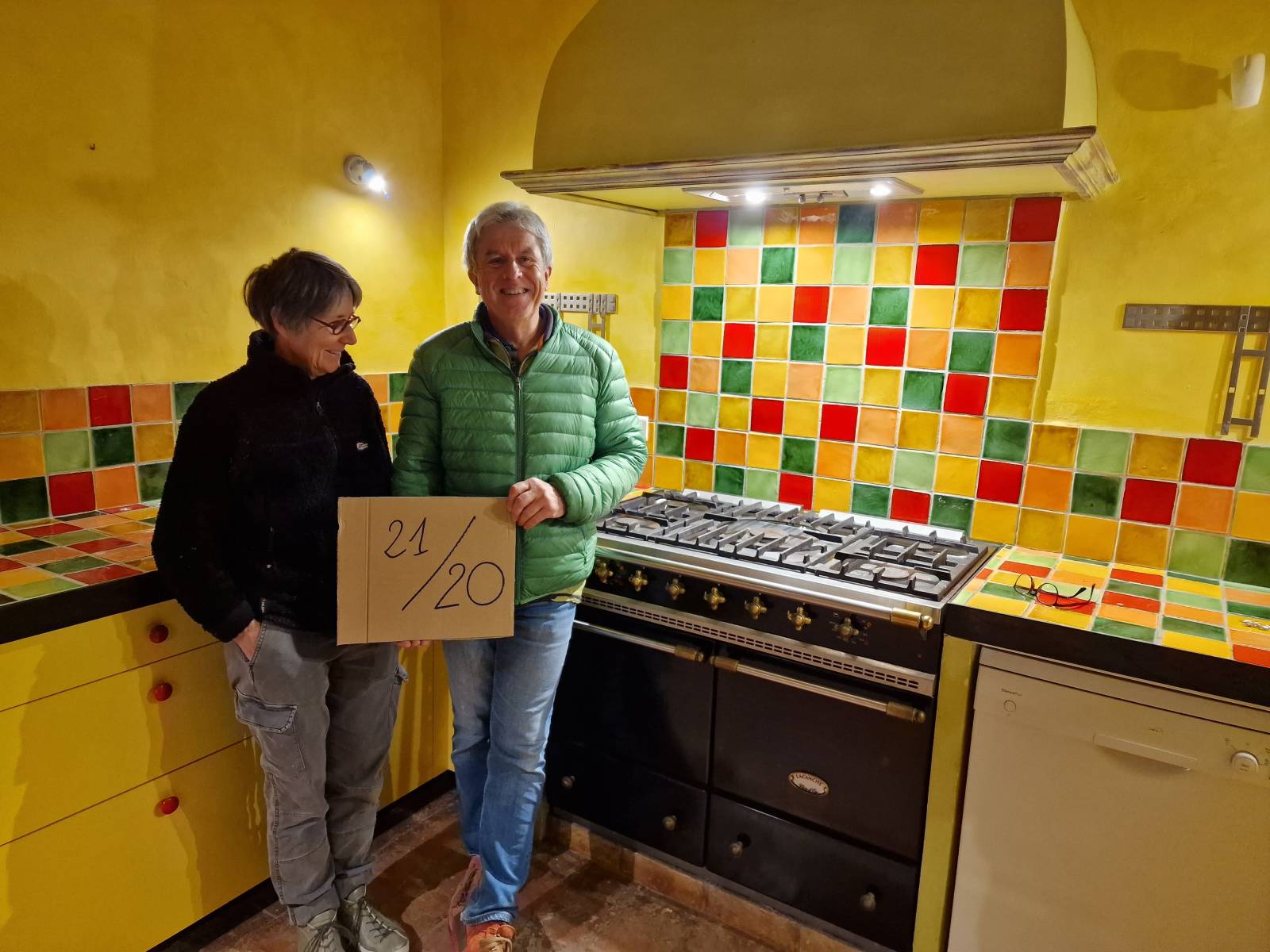 Cuisine sur mesure style provençal contemporain à Aix en Provence  