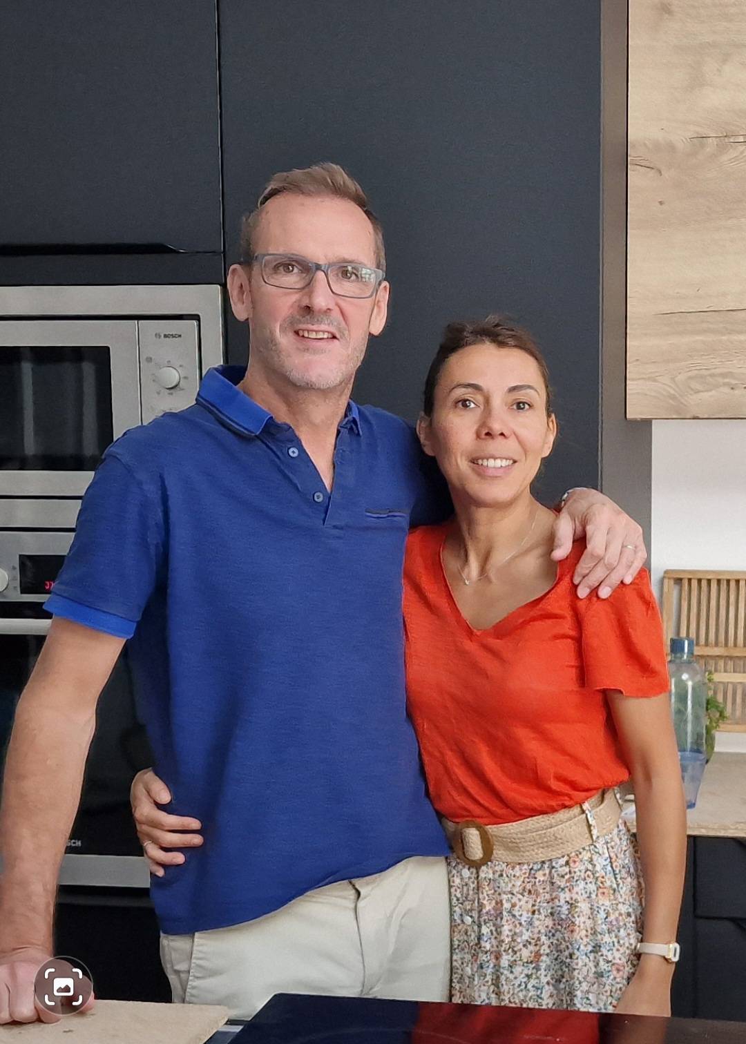 Architecture pour la cuisine avec des matériaux de qualité