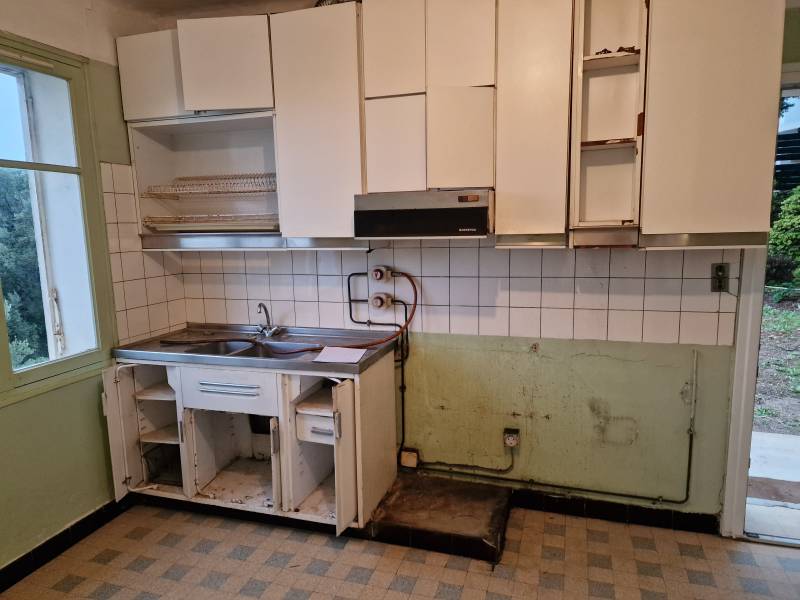 Cuisine à démonter avant travaux